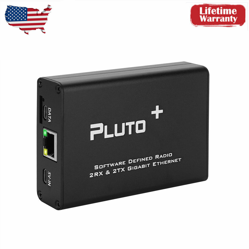 PLUTO+ SDR Transceiver Radio 70MHz-6GHz SDR For Gigabit Ethernet Micro SD USA#