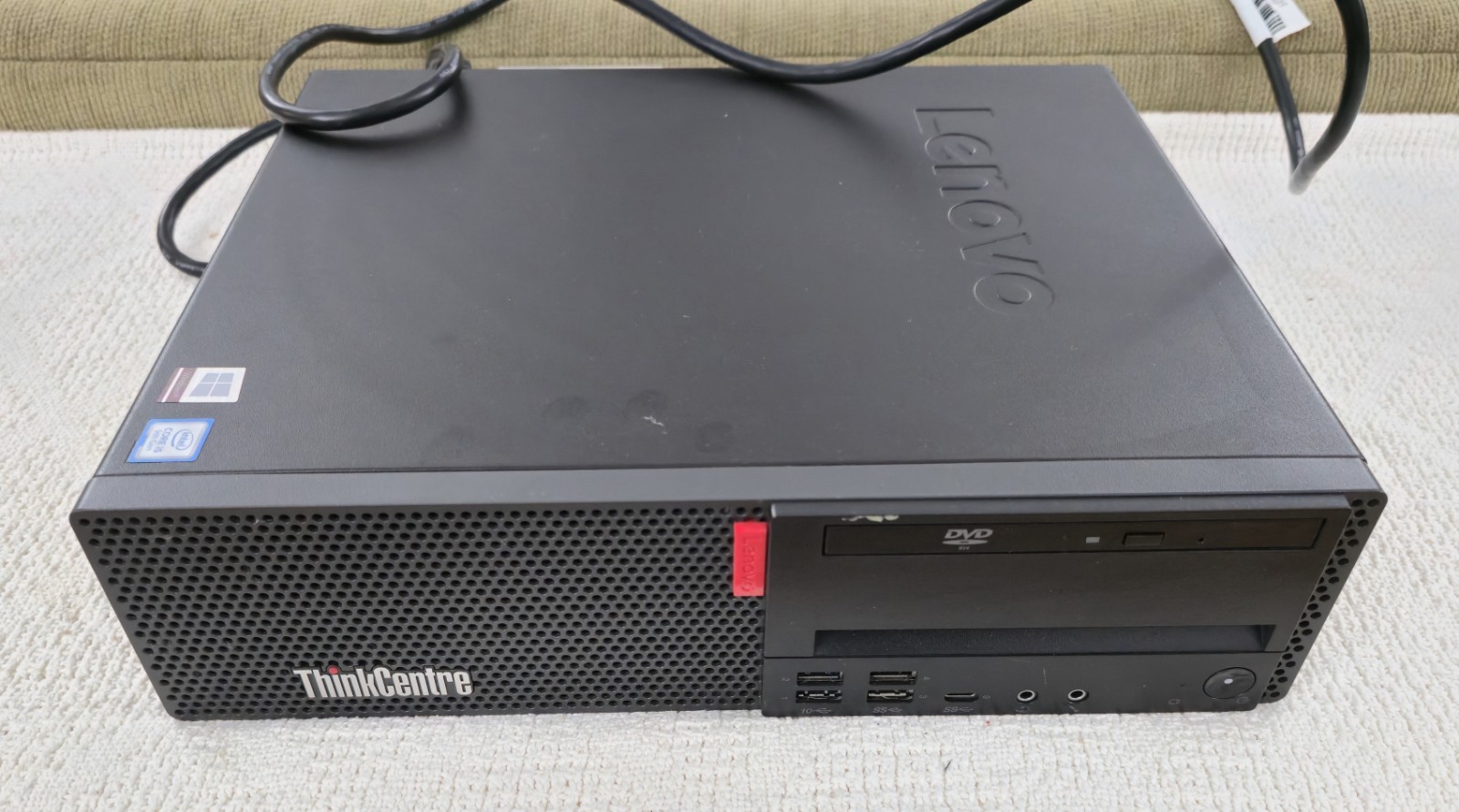 Lenovo ThinkCentre M720s i5 2.9 GHz 8GB DDR 256GB SSD Windows 10 Pro Works NICE