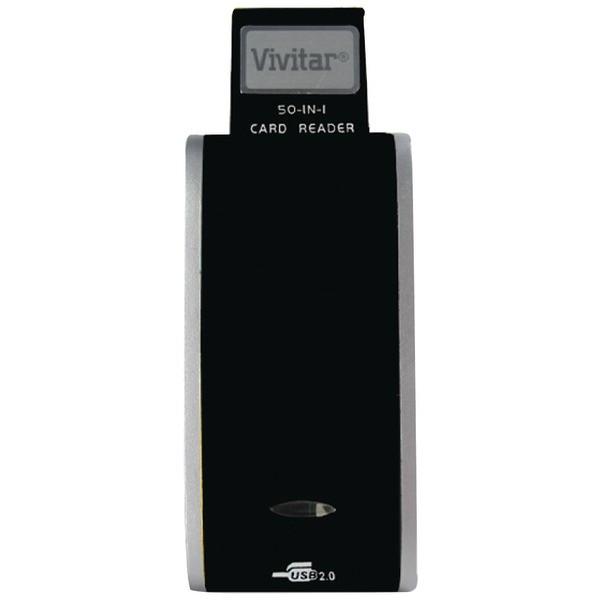 VIV-RW-5000-BLK VIVITAR 50 IN 1 CARD READER BLK