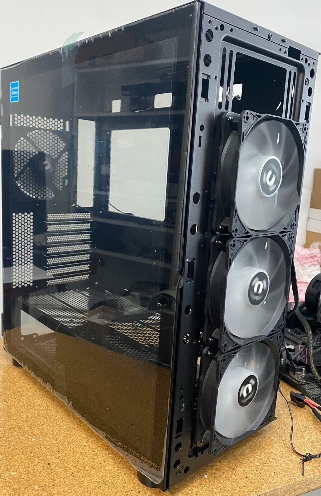 [Missing Front Panel] Thermaltake CA-1T9-00M1WN-00 H570 TG Mid Tower Chassis