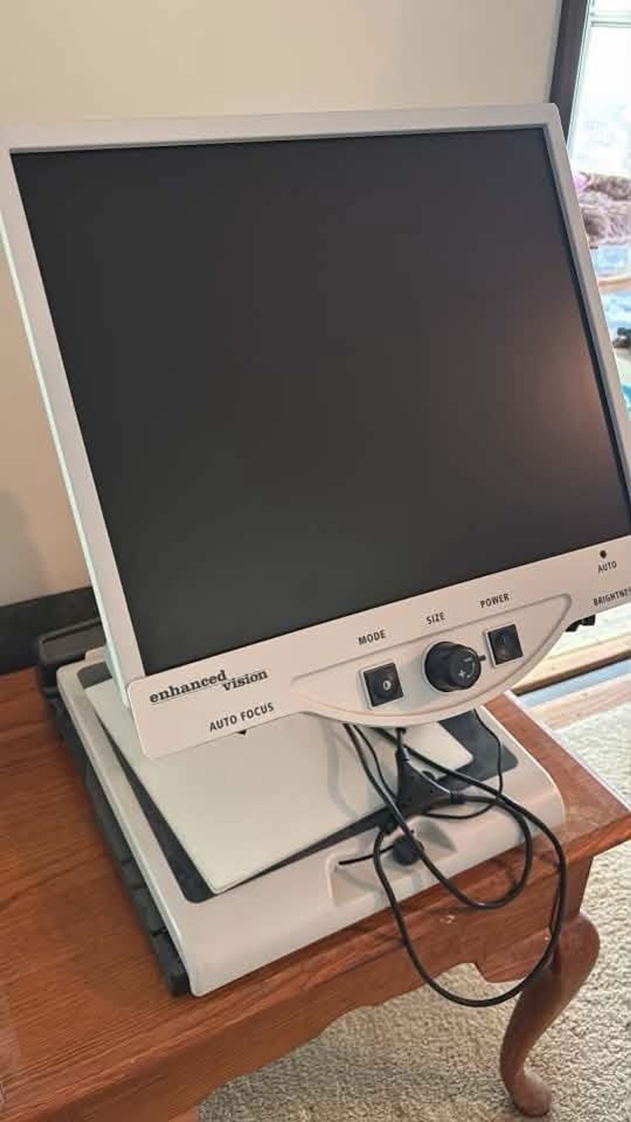 Enhanced Vision Merlin 19" LCD Video Magnifier MRVE19A-VA Magnifying LV Reader
