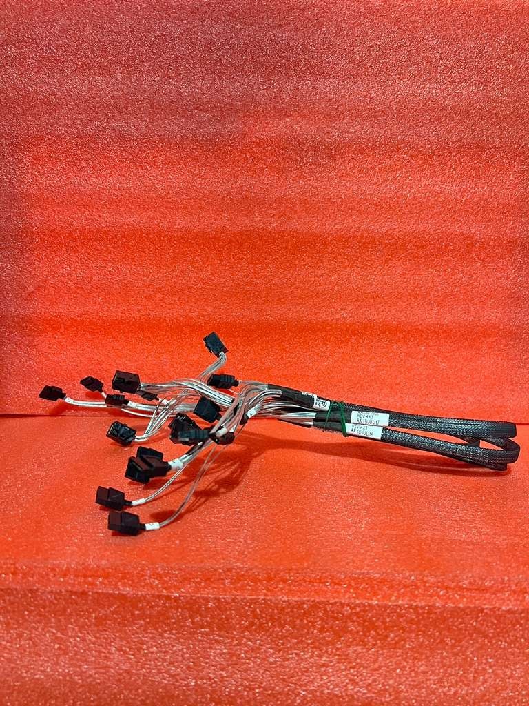 4PCs of Mini SAS HD Breakout SFF-8643 to 4X SATA cable 69cm