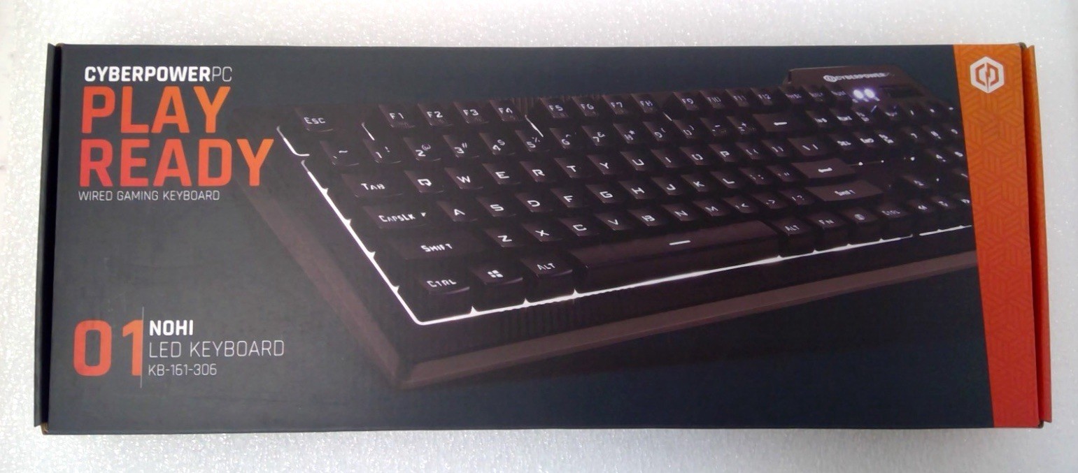 Cyberpower PC - NOHI 01 LED Wired Gaming Keyboard KB-161-306