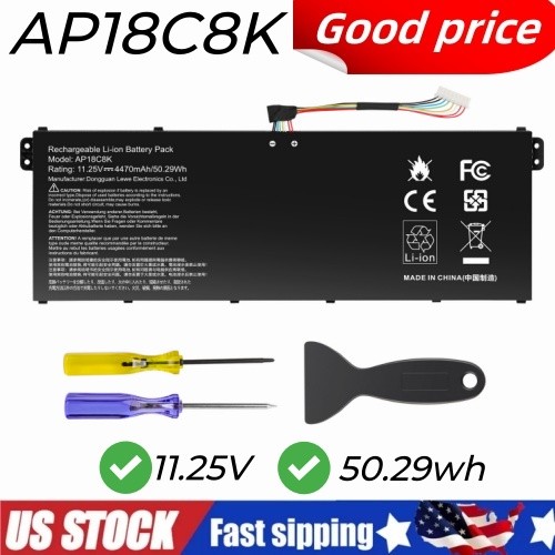 ✅Battery for Acer Aspire 5 A515-56G A514-53 AP18C8K 3INP5/82/70 KT0030G020