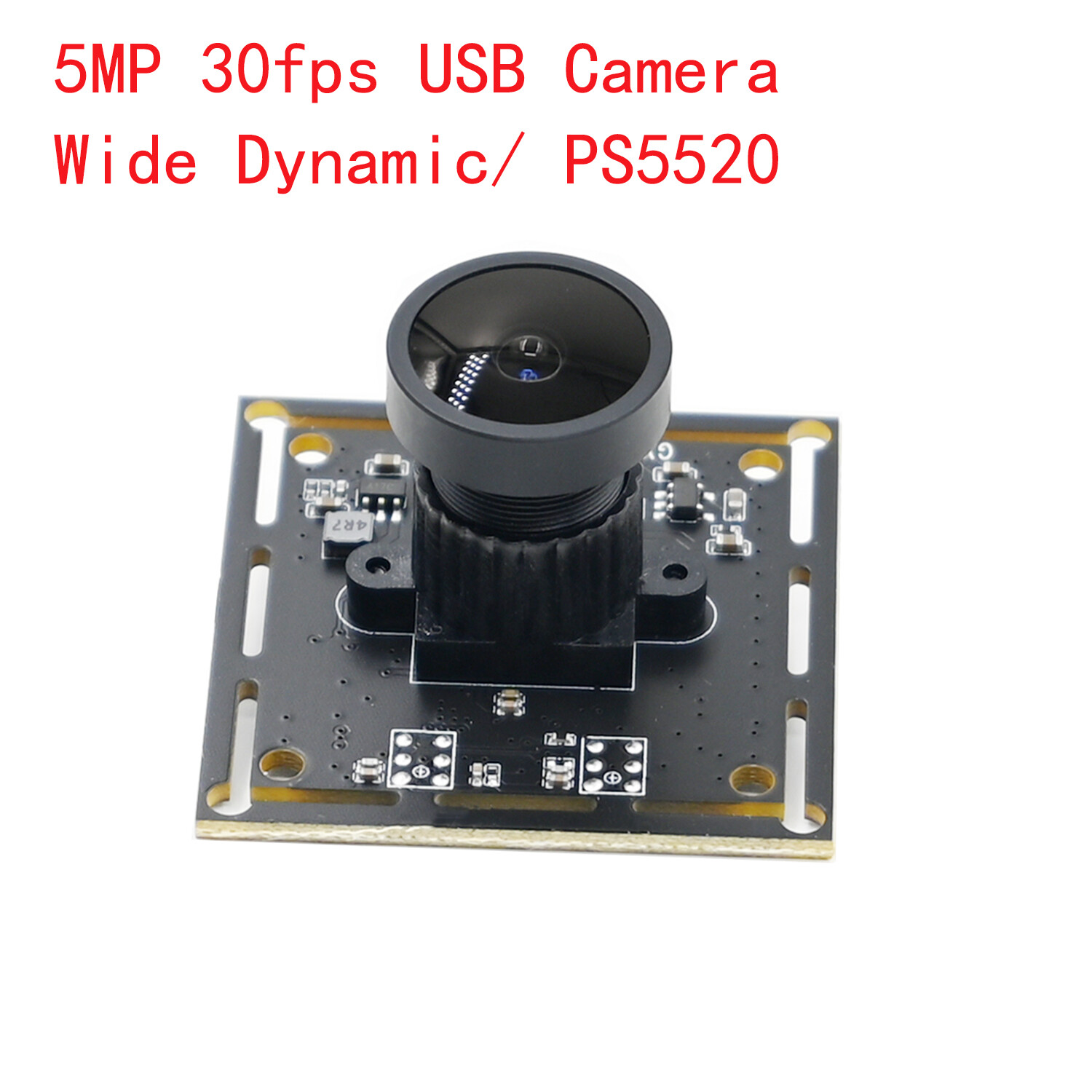 5MP USB Camera Module WDR High Dynamic Range 5-Megapixel 2592x1944 30fps PS5520