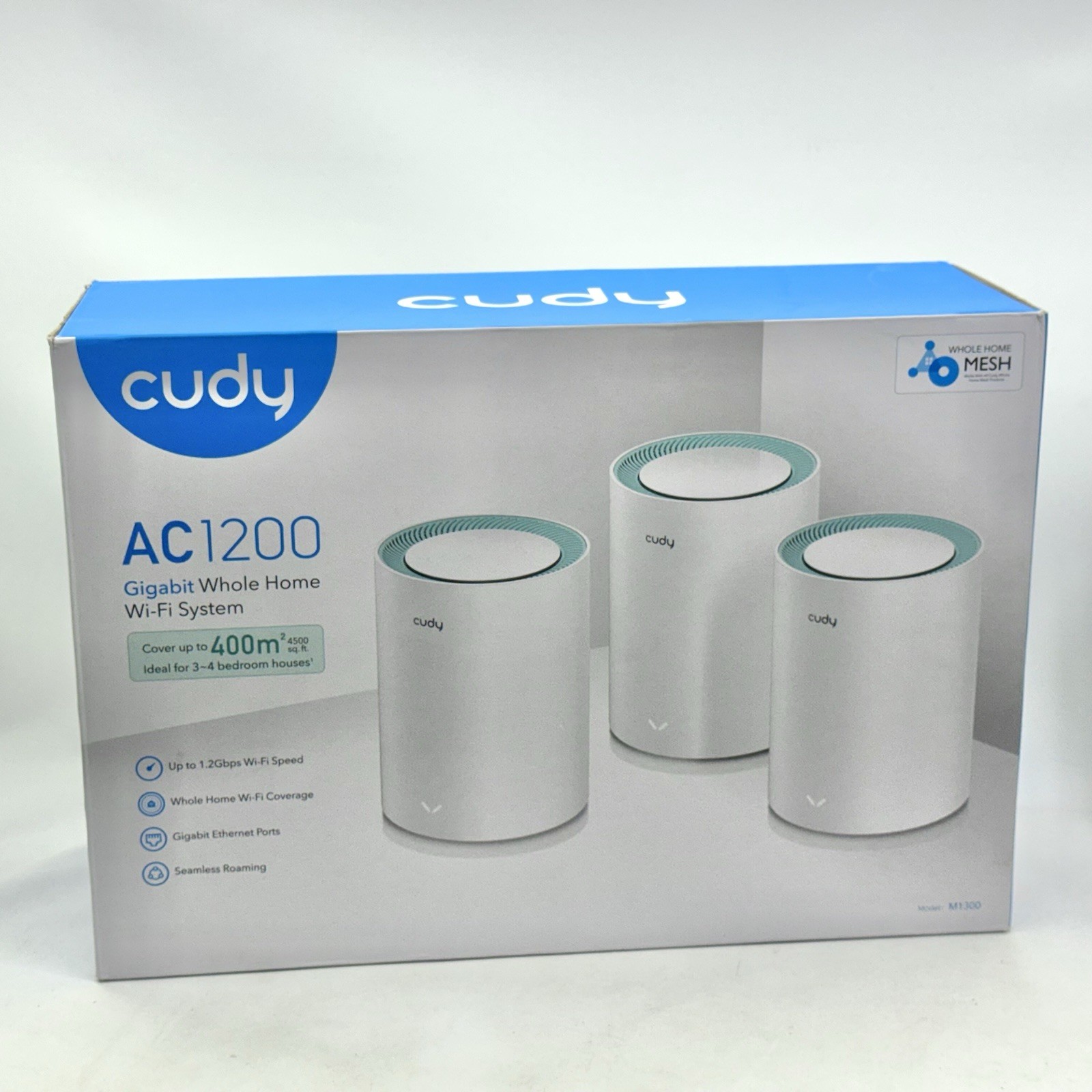 Cudy AC1200 *3 Pack* Gigabit Whole-Home Mesh Wi-Fi System Solution/ Router M1300