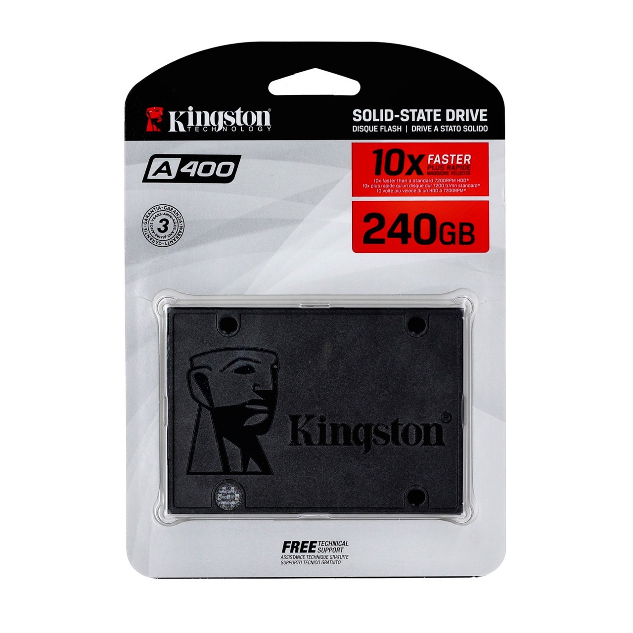 Kingston A400 240GB SATA III SA400S37/240G 2.5" SSD New Sealed