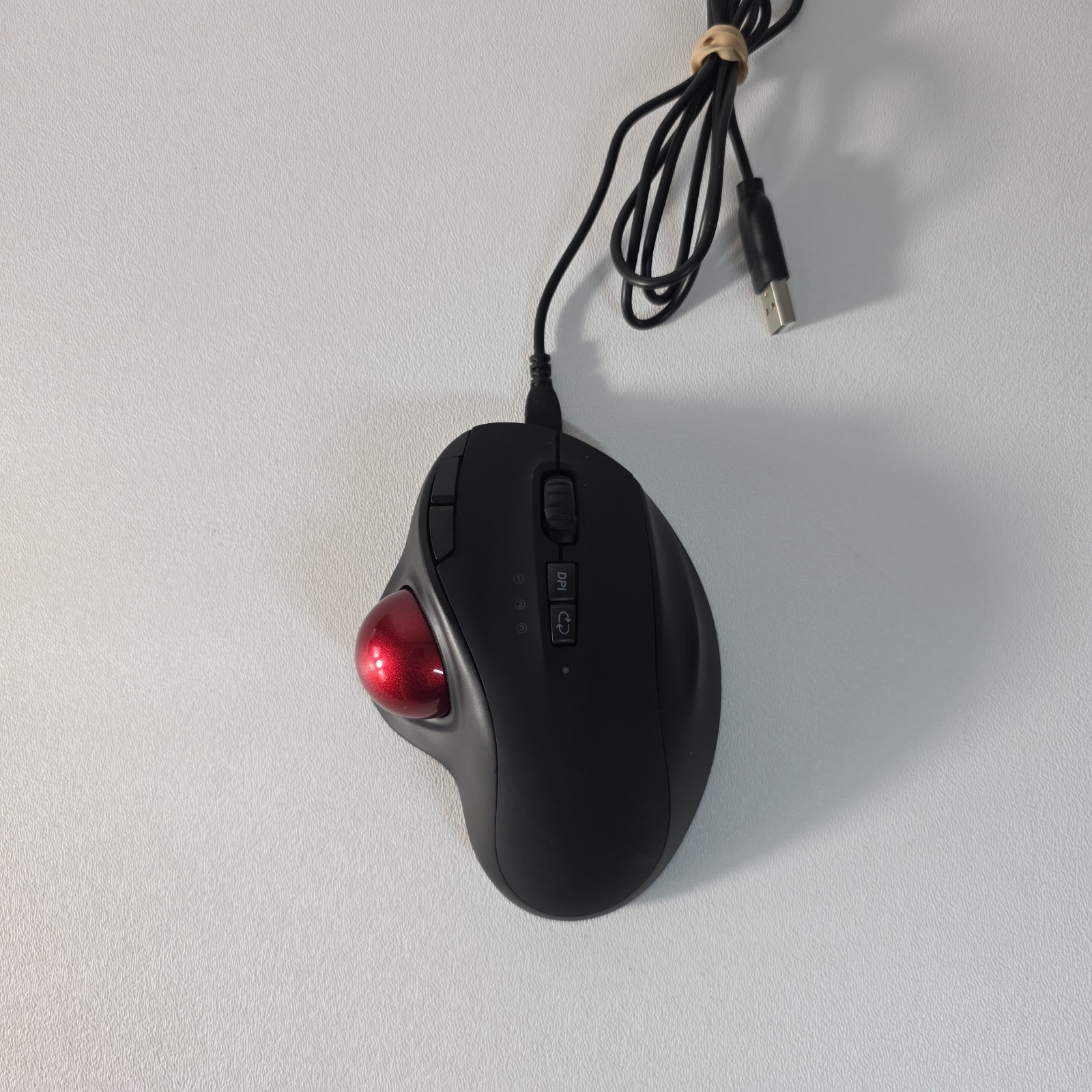 Bluetooth Wireless Trackball Jelly Comb MT50 Rechargeable Ergonomic Mouse