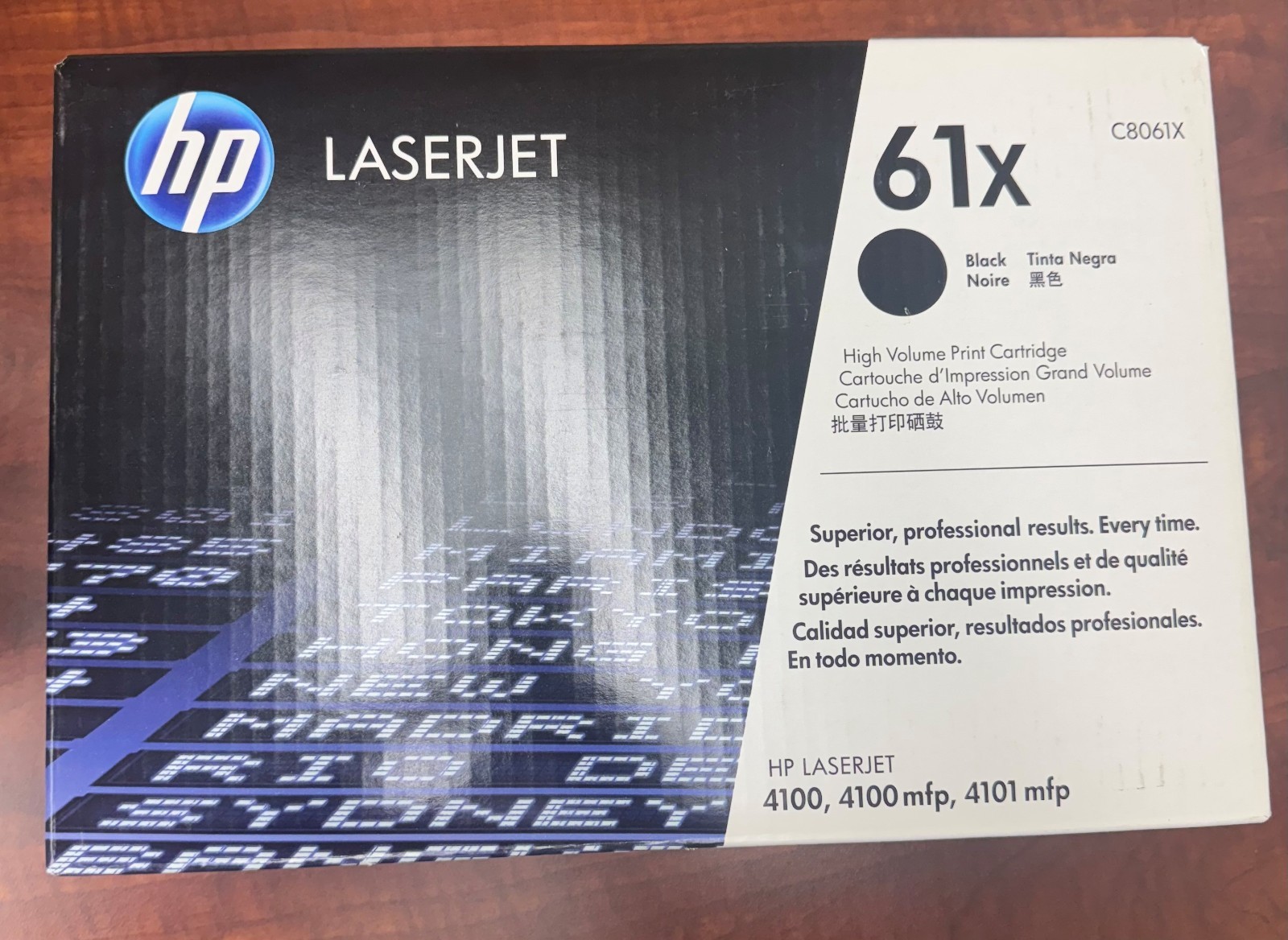 HP Laserjet 61X - Black Toner - High Volume Cartidge - 4100/4100 mfp/4101 mfp
