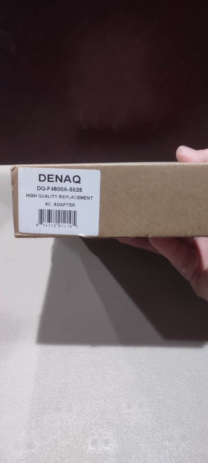 Denaq 19v AC Adapter for Dell Laptops NIB DQ-F4600A-5525