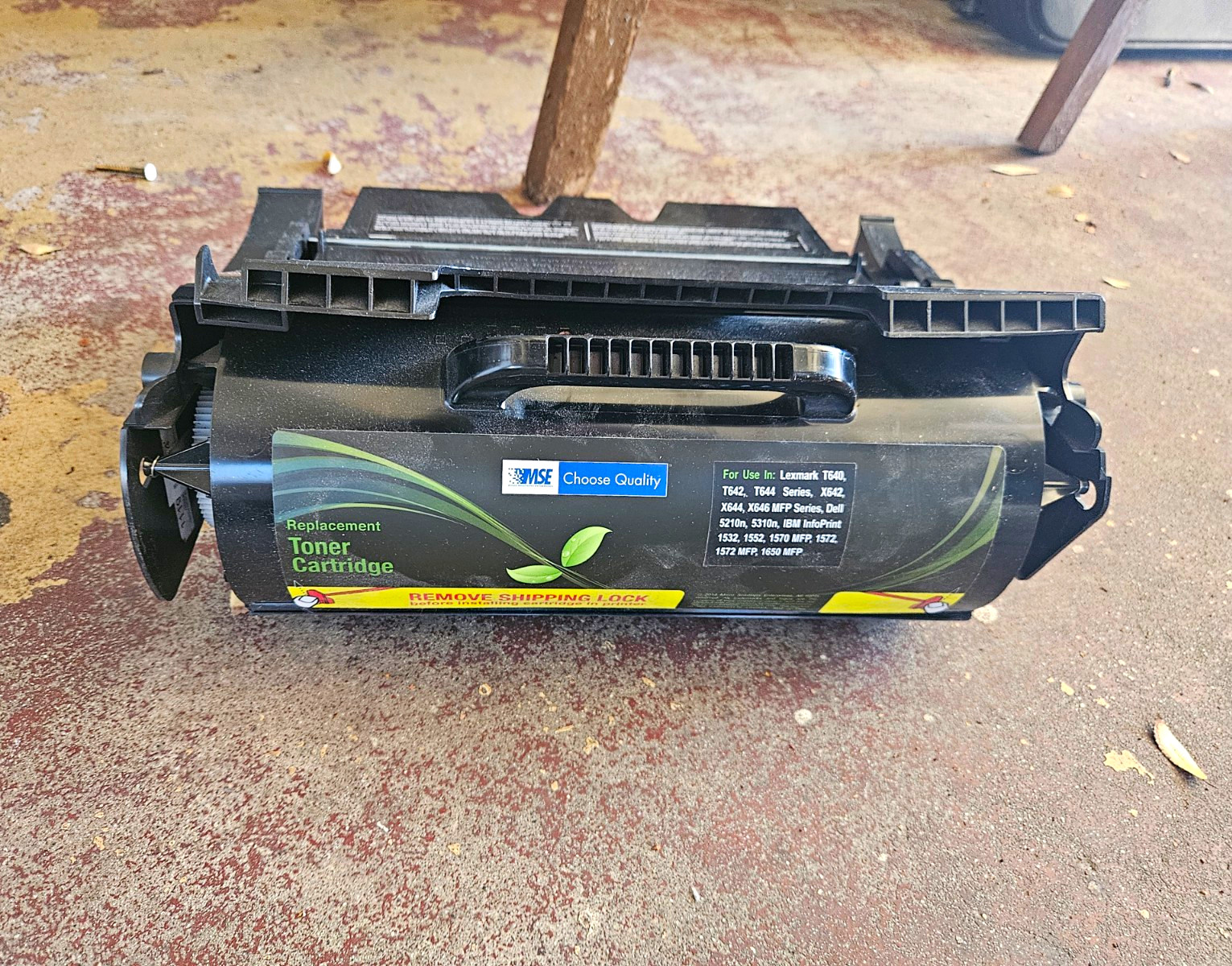 MSE Replacement Black Laser Toner for Lexmark T640/T642/T644 64044XA/XE