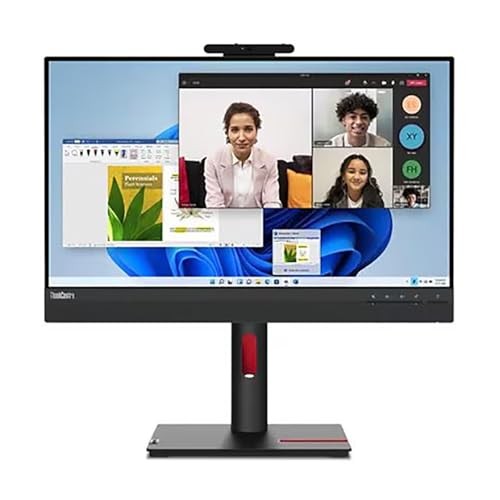 Lenovo ThinkCentre Tiny-In-One 24 Gen5 FHD Monitor - Webcam, Speakers, Non-Touch