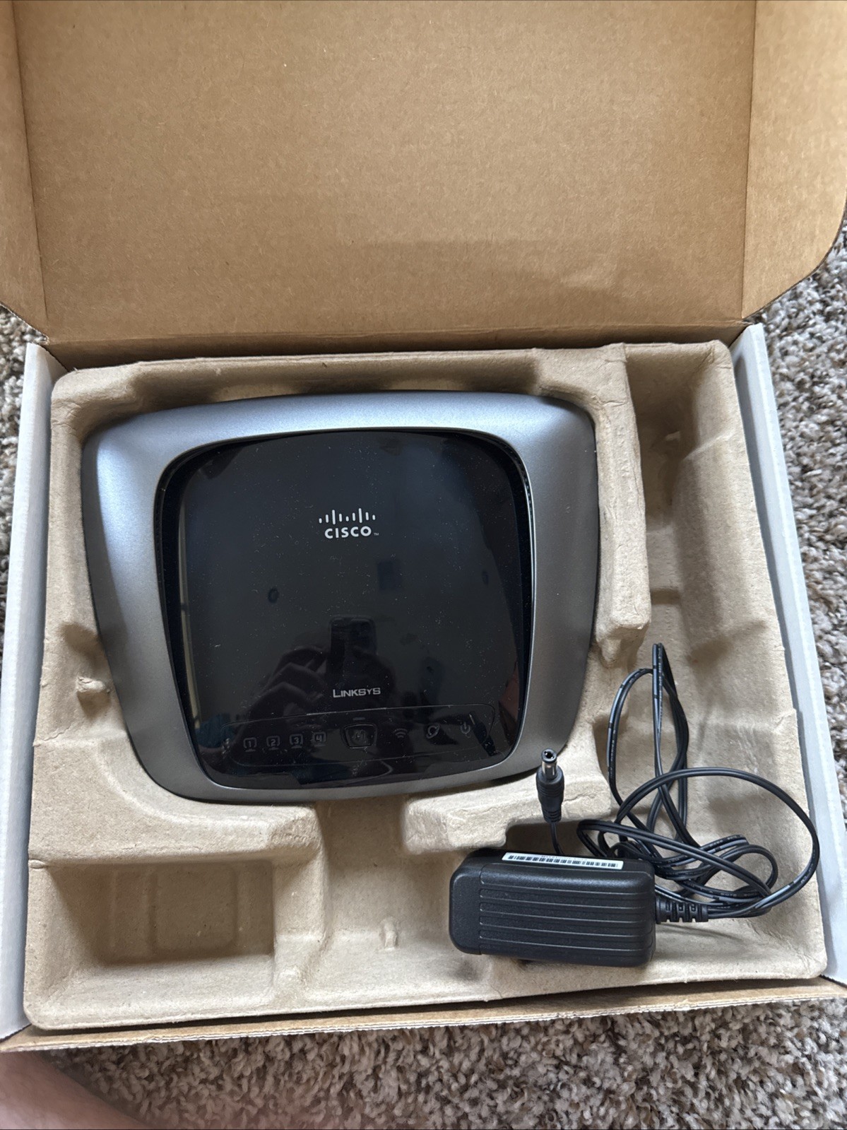 Cisco Linksys WRT320N Dual-Band WiFi 4 Port Wireless-N Gigabit Router