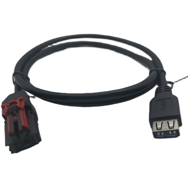 Molex111146-3100 12Pin black male to USB 3.0 female adapter cable 0.5 1 2 3M