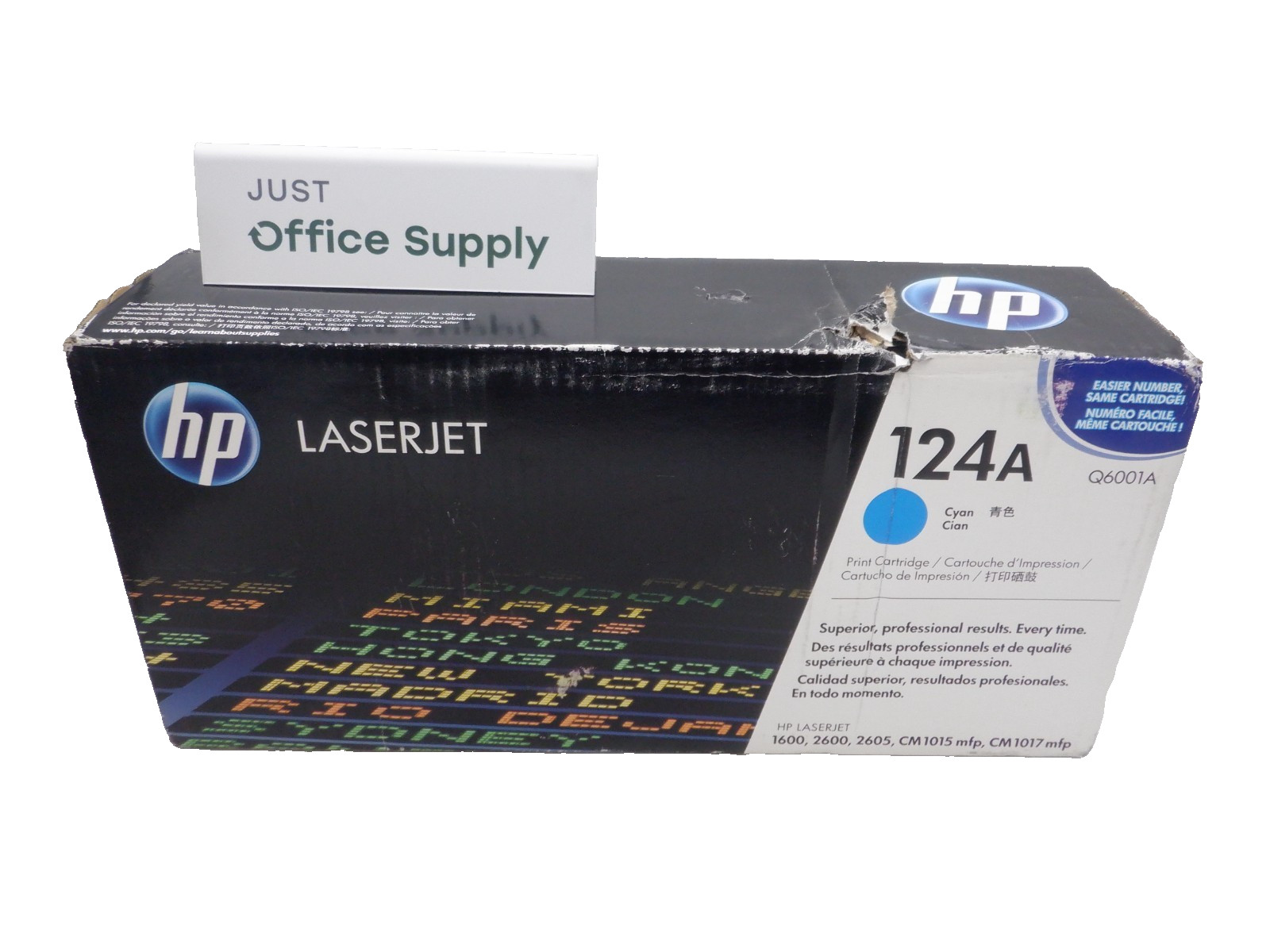 Genuine HP 124A Cyan Q6001A Print Cartridge  DD