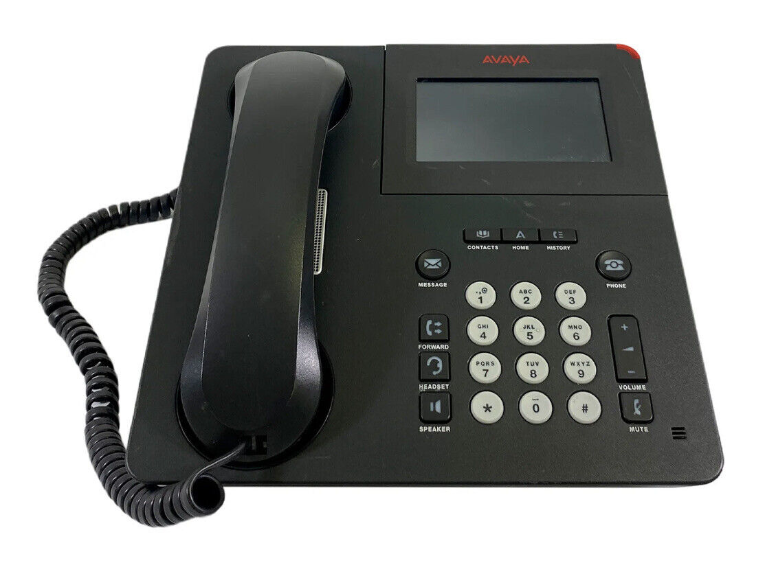 Avaya 9621G Digital Gigabit VoIP Office Phone Color Touchscreen PoE