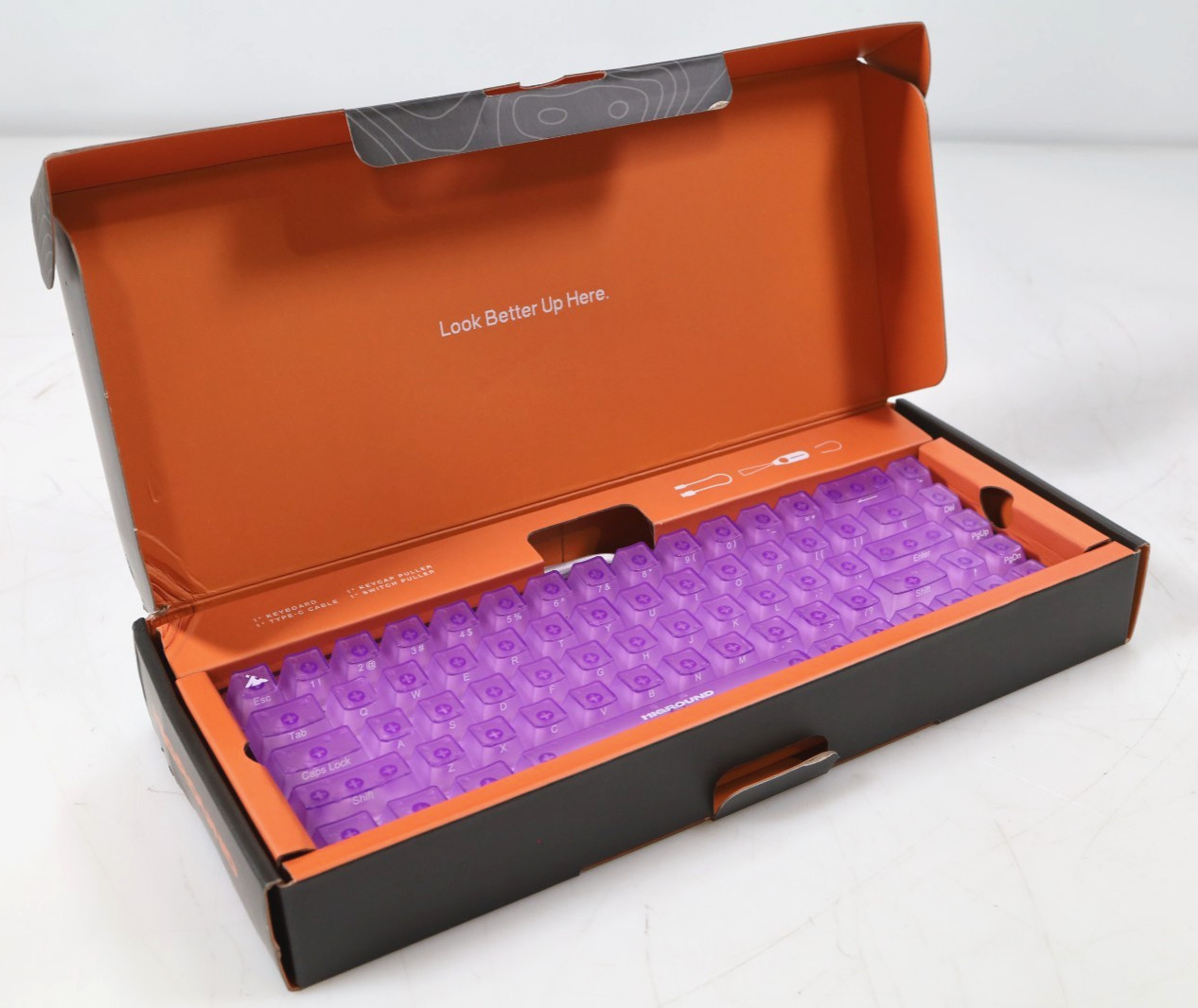 Higround Basecamp 65 Keyboard AMETHYST USB-C Mechanical Keyboard