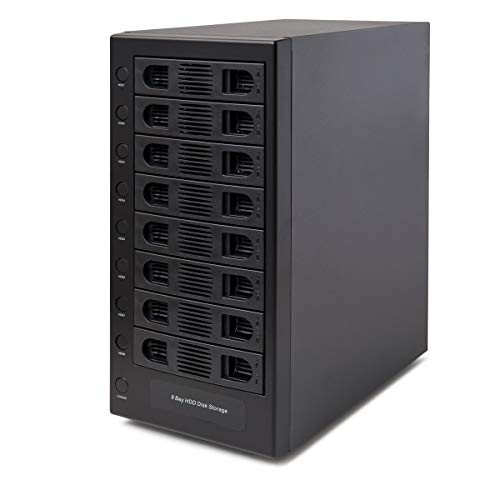 Syba SYENC50119 8-Bay SATA to USB 3.0 Ext Enclosure Tool-Less