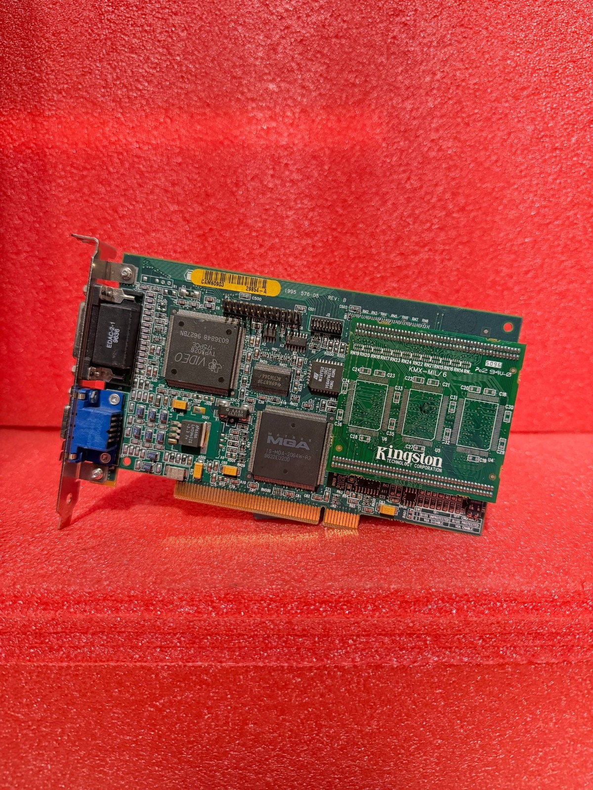 Compaq Matrox 576-05  5064-0240 MGA-MIL/2/HP3 PCI Video Card