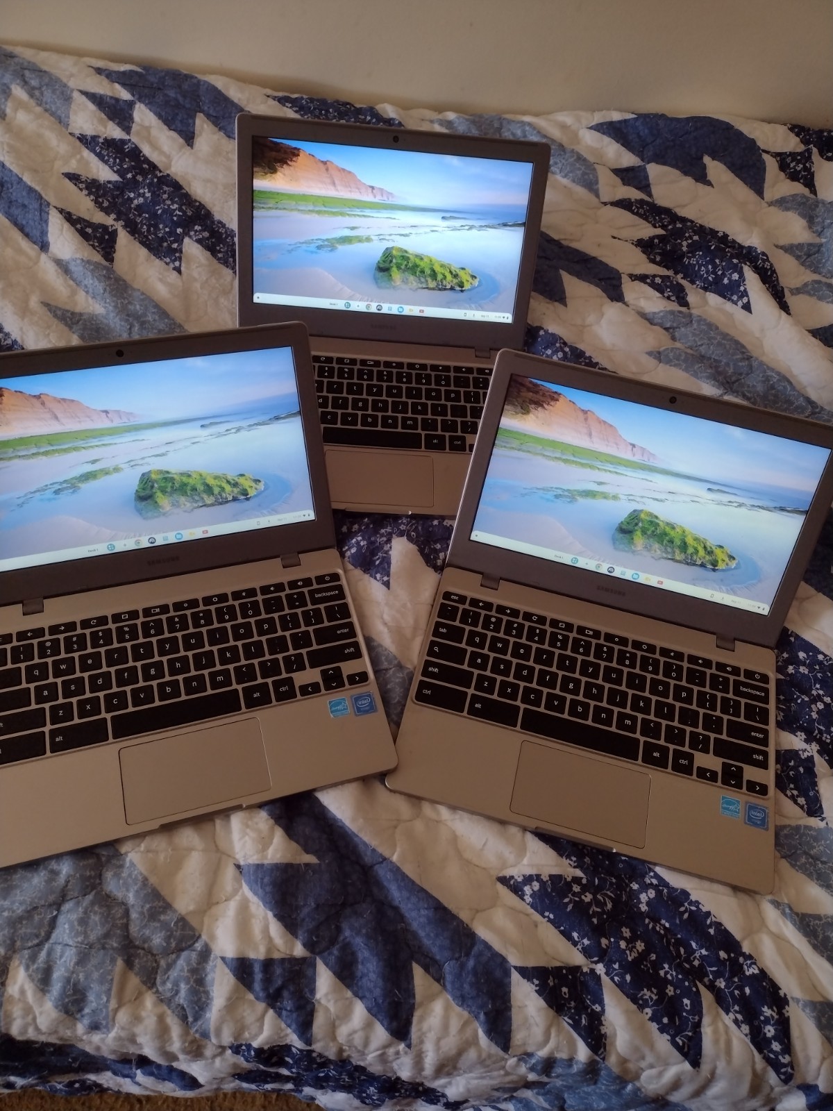 SAMSUNG XE310XBA Chromebook 4 11.6" Intel N4020 4GB 32GB CLEAN UP TO DATE X3 LOT