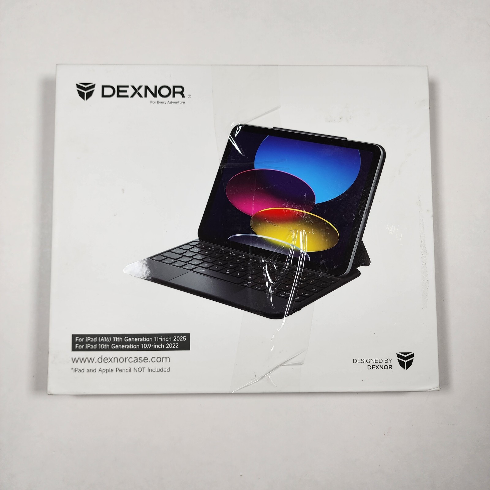 DEXNOR Keyboard Case for iPad A16 11th Gen (2025)/iPad 10th Gen 10.9 Inch. 2022