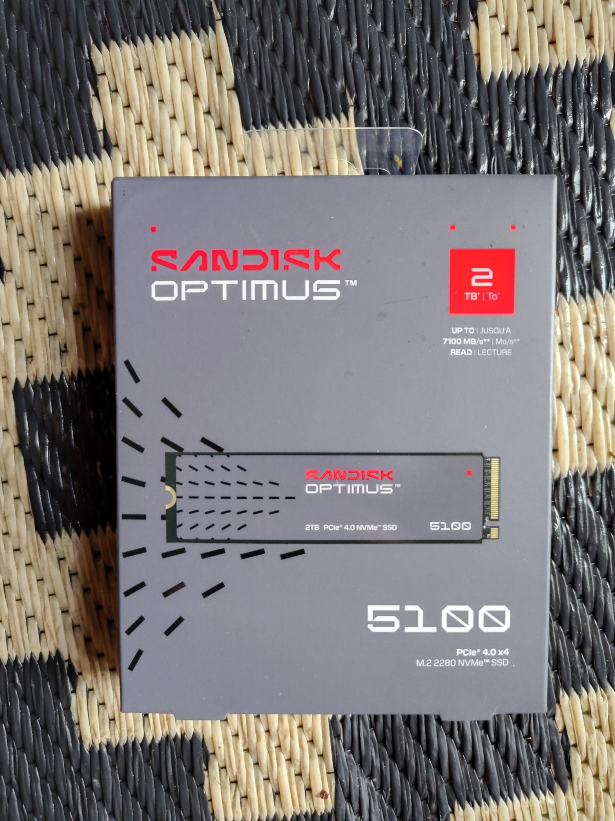 SanDisk Optimus 5100 2TB M.2 2280 NVMe PCIe 4.0 x4 SSD BRAND NEW