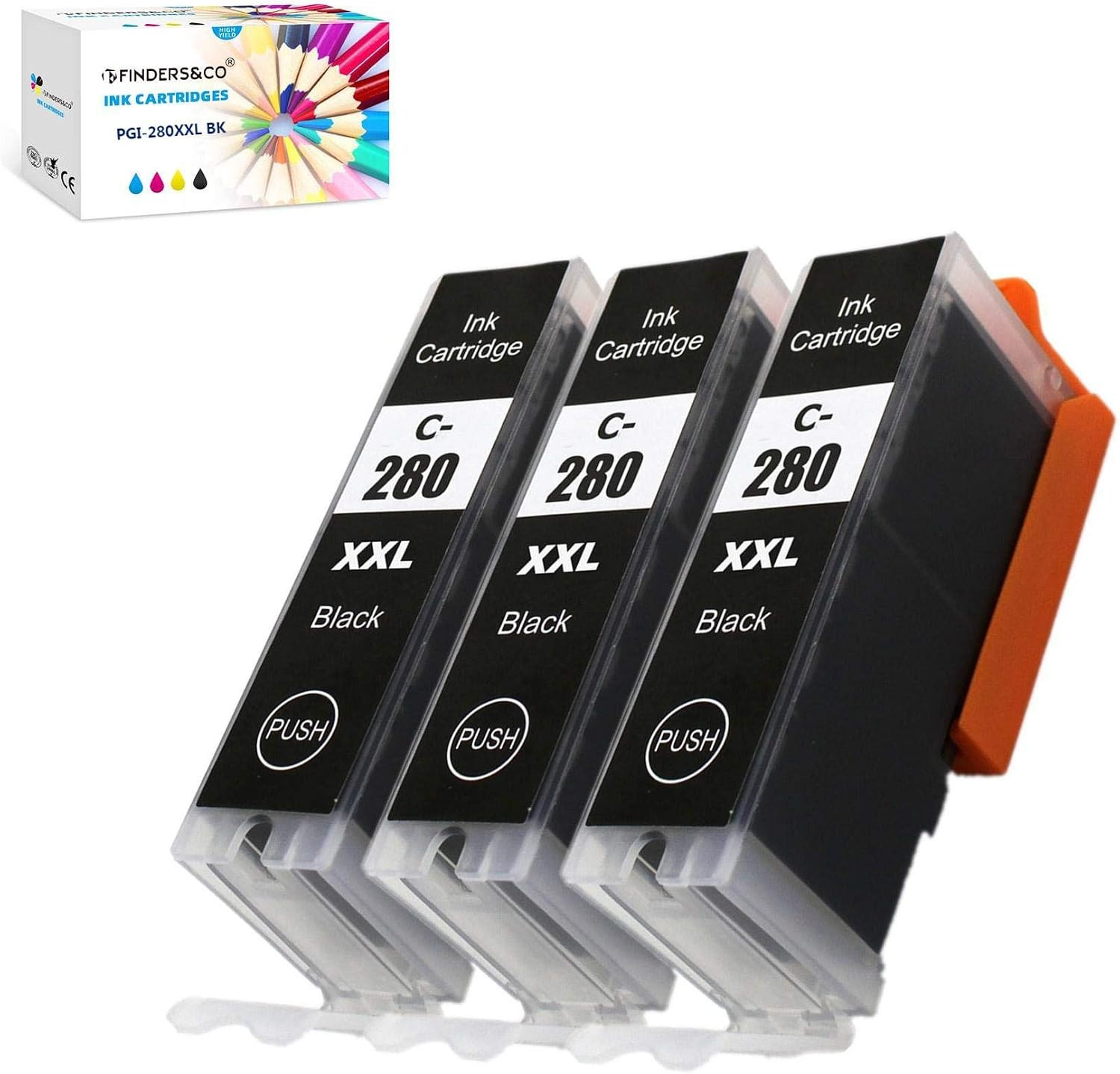 280 PGBK PGI-280 XXL Black Ink for Canon PIXMA TS6320 TR7520 TS8120 TS8320