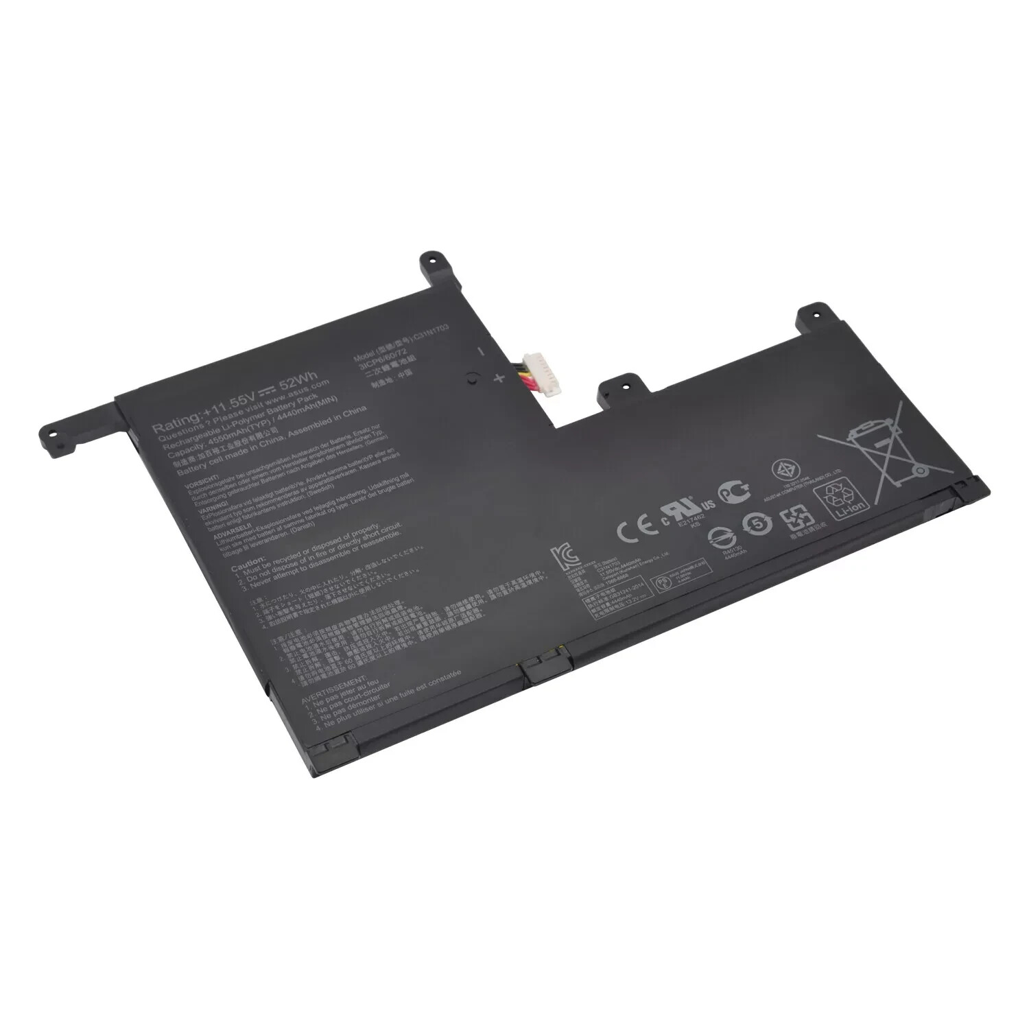 US Genuine C31N1703 Battery for ASUS UX561UN-BO005T Q525UA-BI7T9 UX561UA-BO020R