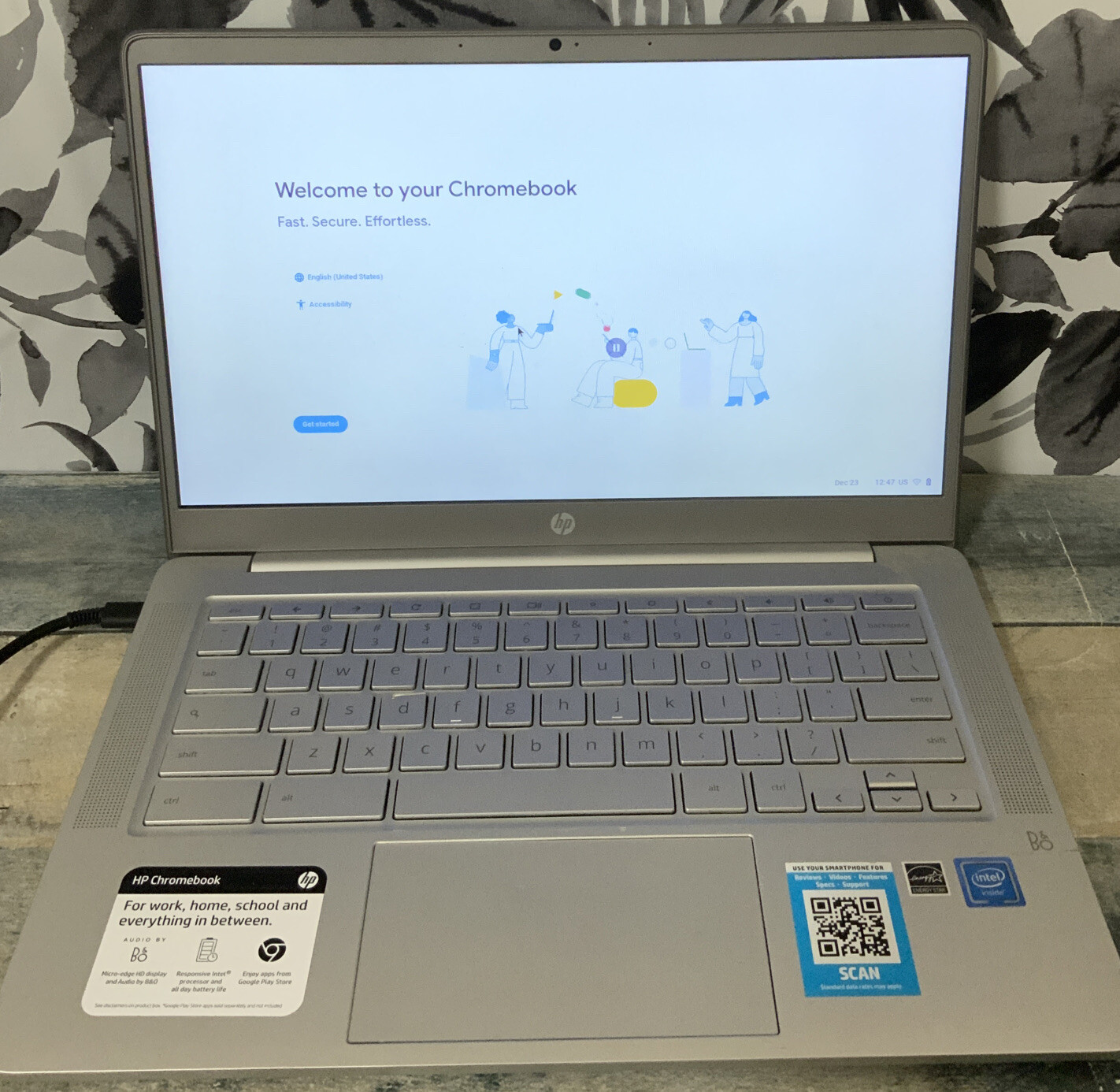 ⚡️HP Chromebook 14" HD Touchscreen Celeron 64GB eMMC 4GB (14a-na-0037nr)