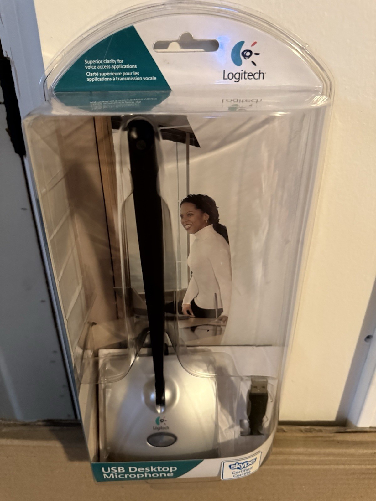 Logitech USB Desktop Microphone 980186-0403 for PC or Mac NEW / SEALED