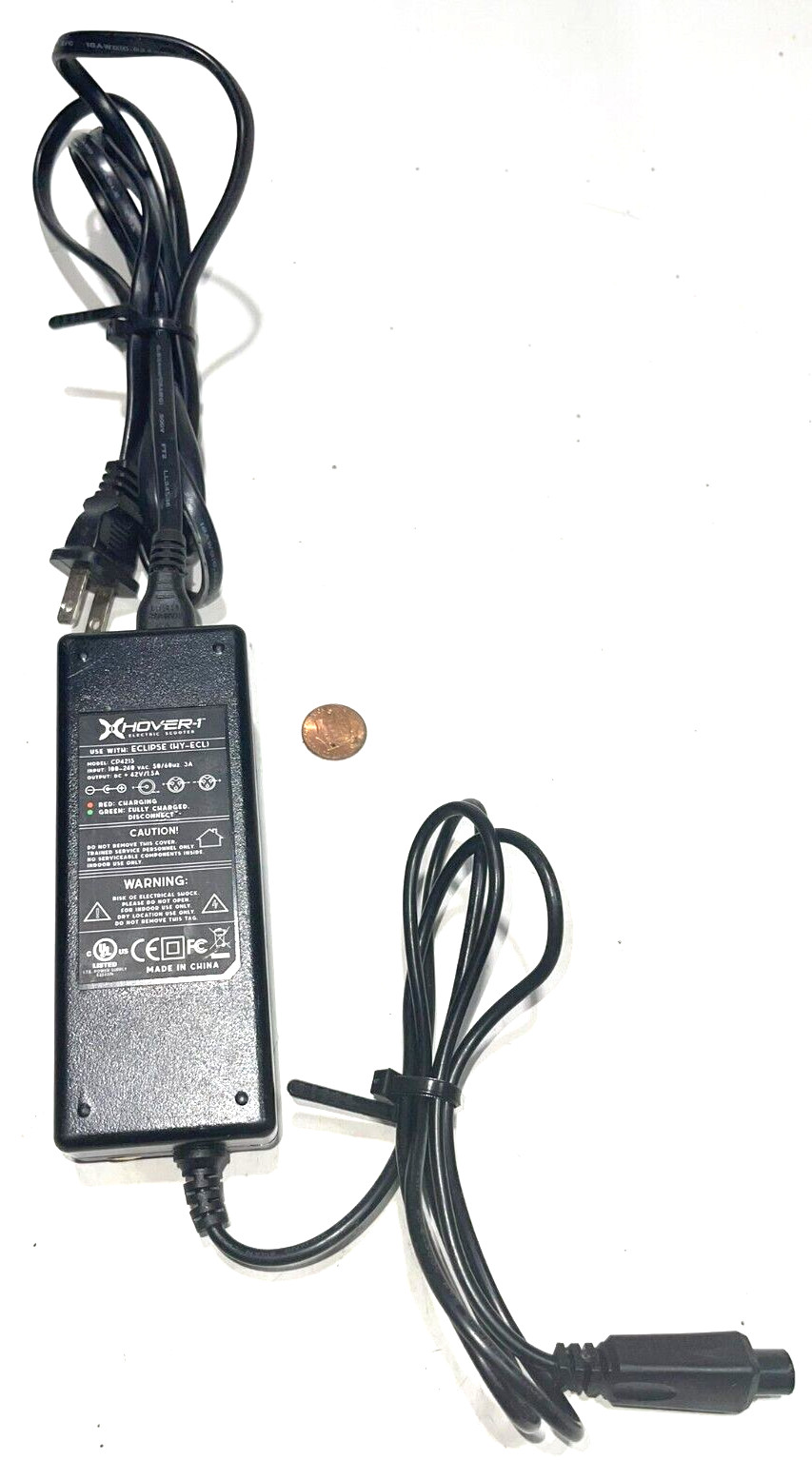 42V AC Adapter For Hover-1 Gambit H1-GAM Electric Scooter H1-GAM-BLK DC Charger