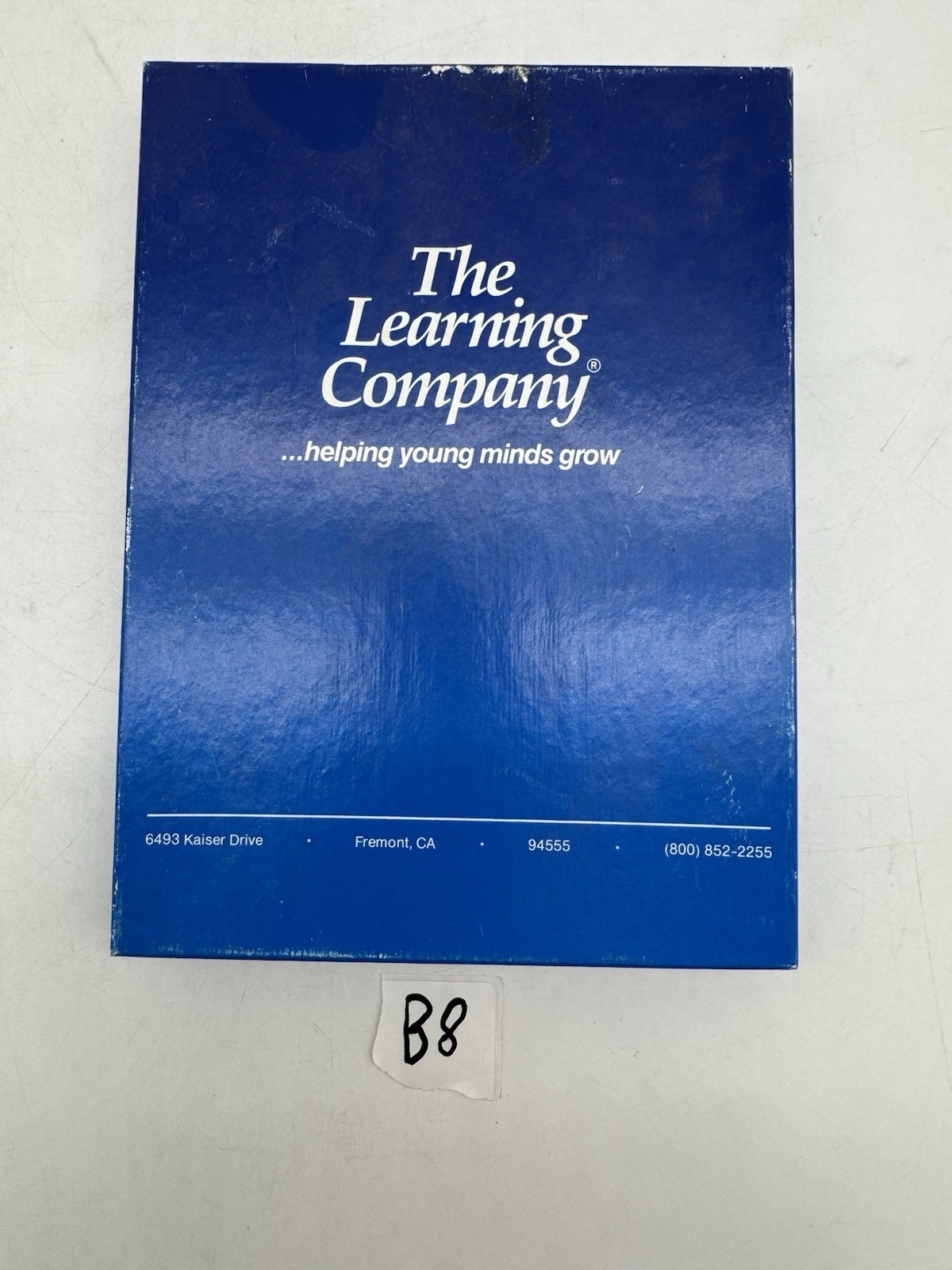 1986 Math Rabbit The Learning Company Software Game Apple 5.25 Disk Boxed