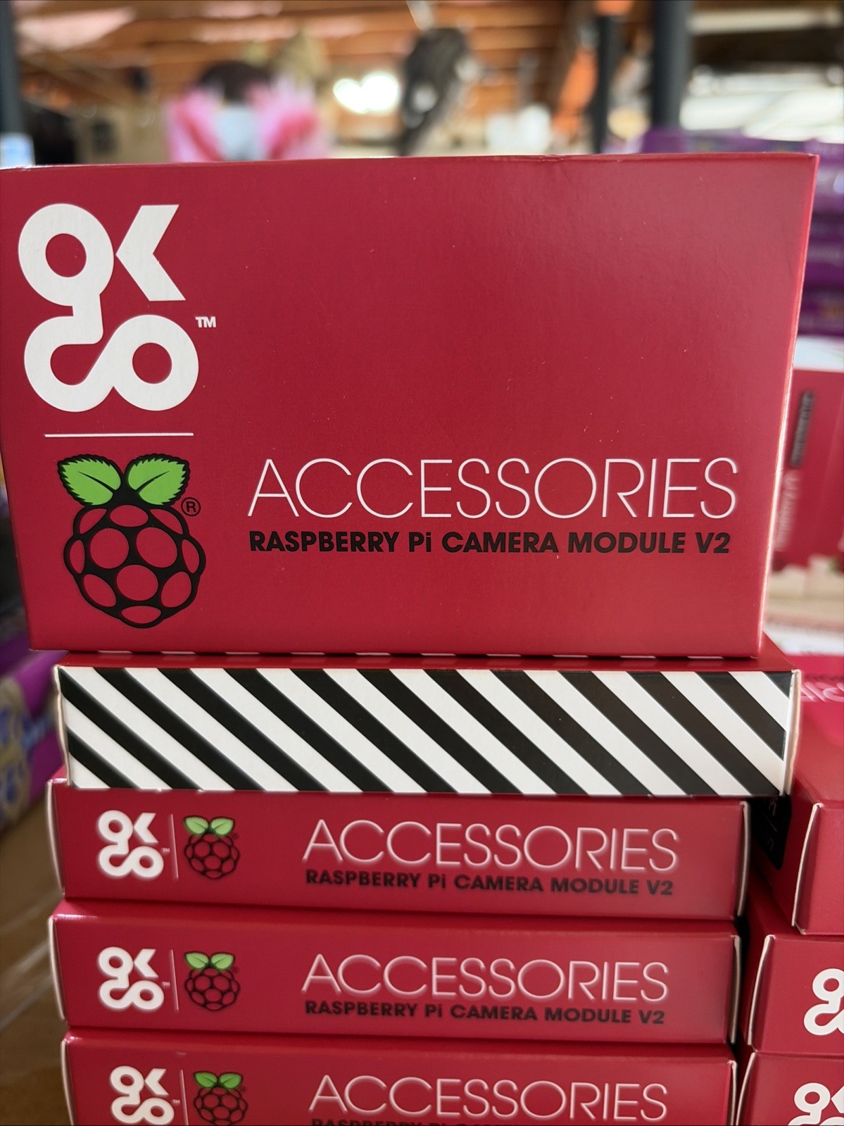 Raspberry Pi Camera Modules V2 8MP Sony IMX219 w/ Ribbon Cables New