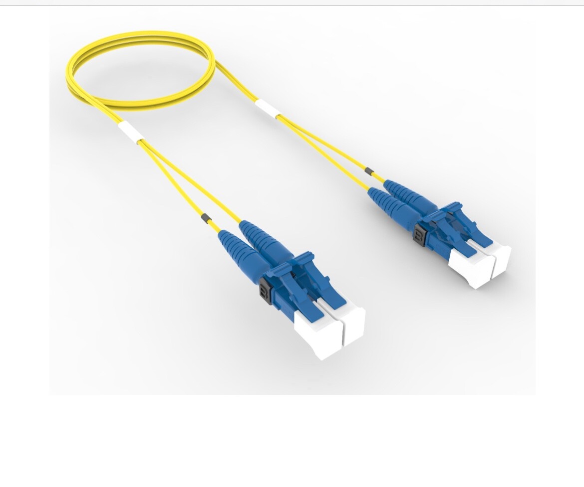 (Brand New) Commscope  Duplex Fiber Patch Cord FEWLCLC42-JXM005 LC-LC 1.6mm 