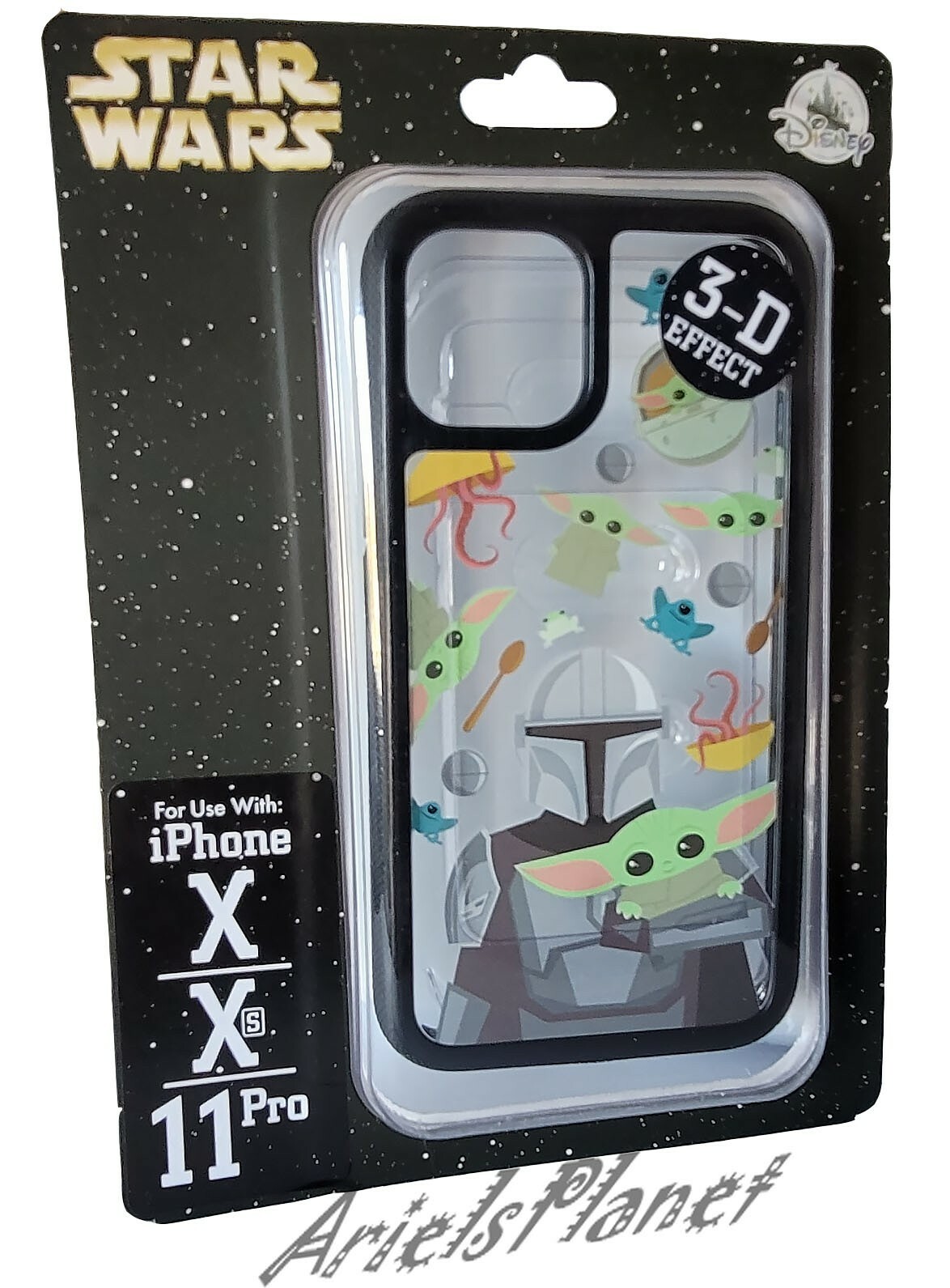 Disney Parks Star Wars The Mandalorian & Grogu 3-D iPHONE X, Xs, 11 Pro Cover