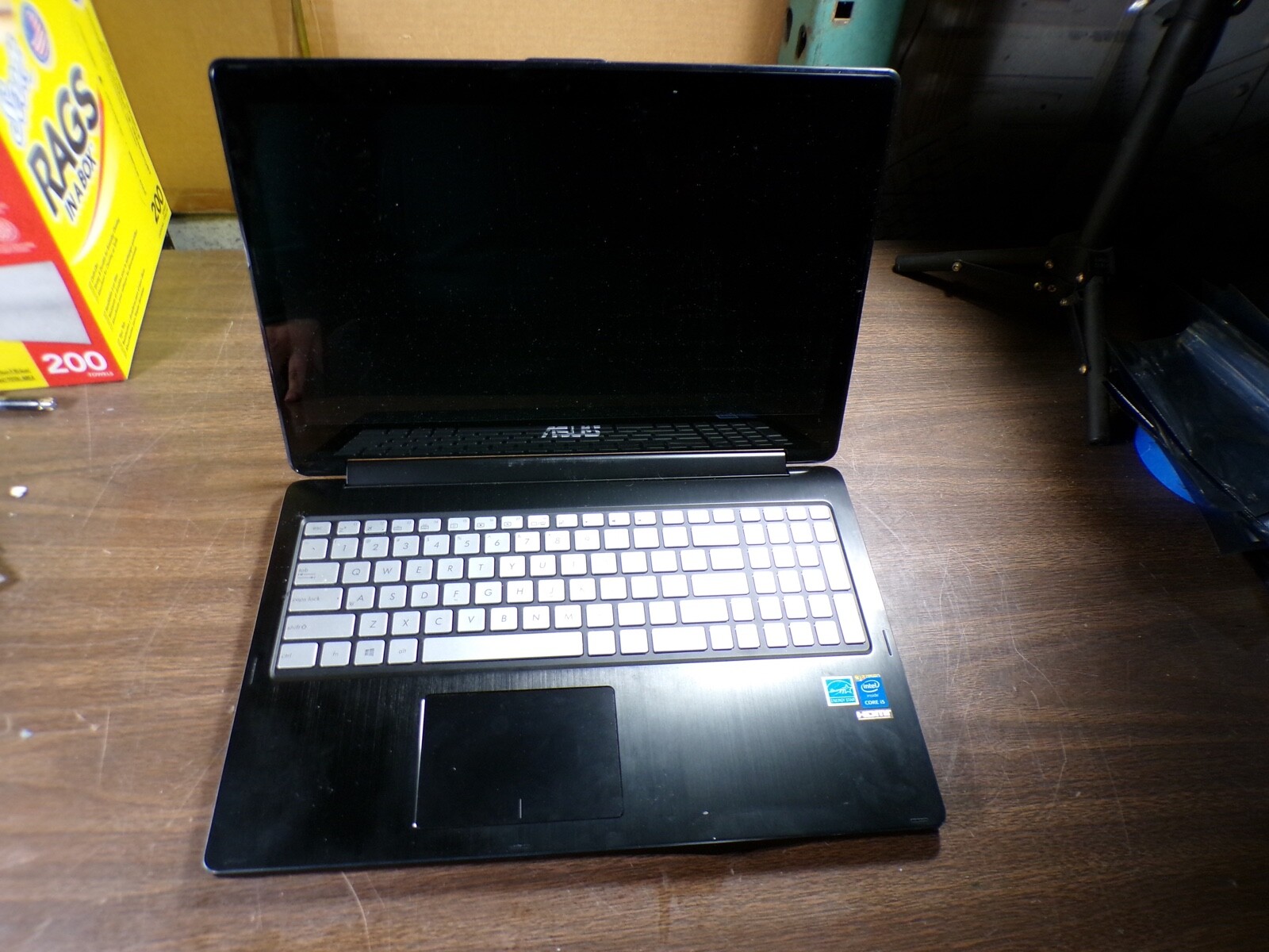 ASUS Q502L INTEL CORE I5 8GB RAM **UNTESTED **NO HD/ NO CADDIE/ NO OS/ NO CHARGE