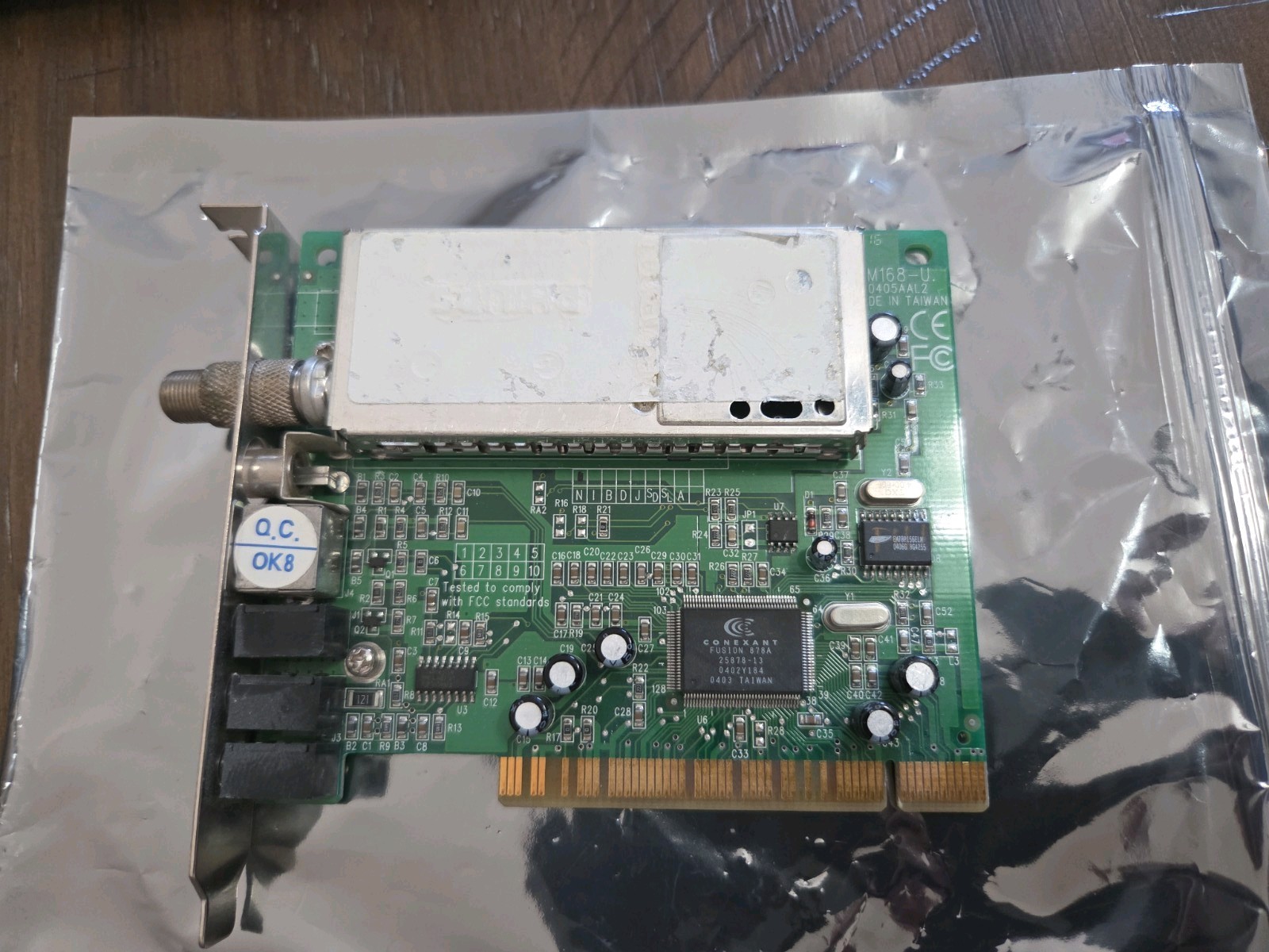 Pinnacle Systems PCTV 405A V1.2 PCI TV Tuner Capture Card Conexant 4168-U Retro