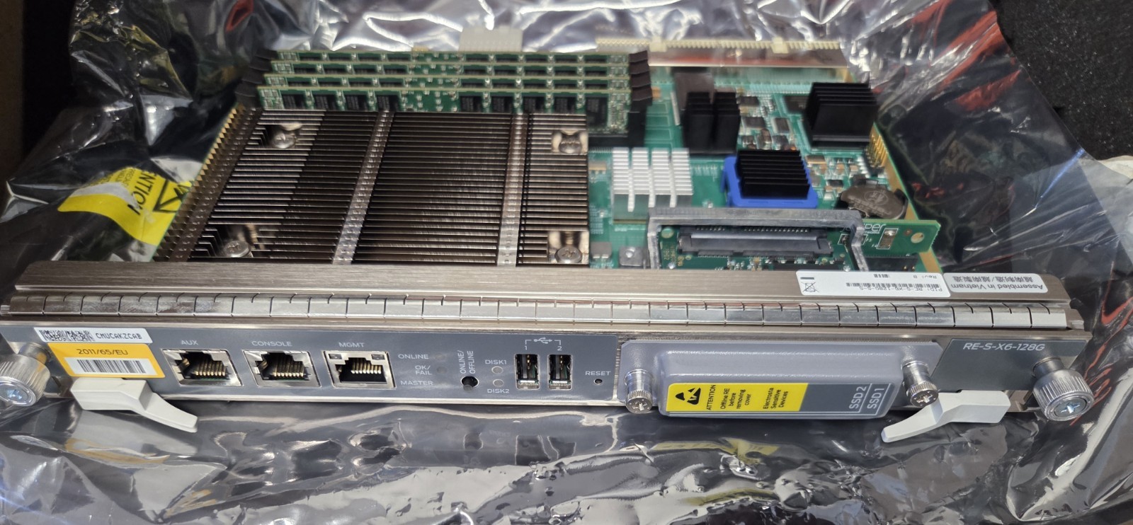 NEW Juniper RE-S-X6-128G Routing Engine RE-S-X6-128G-S