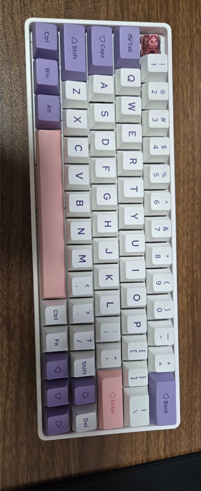 EPOMAKER EP64 60% Mechanical Keyboard FLAMINGO SWITCHES      
