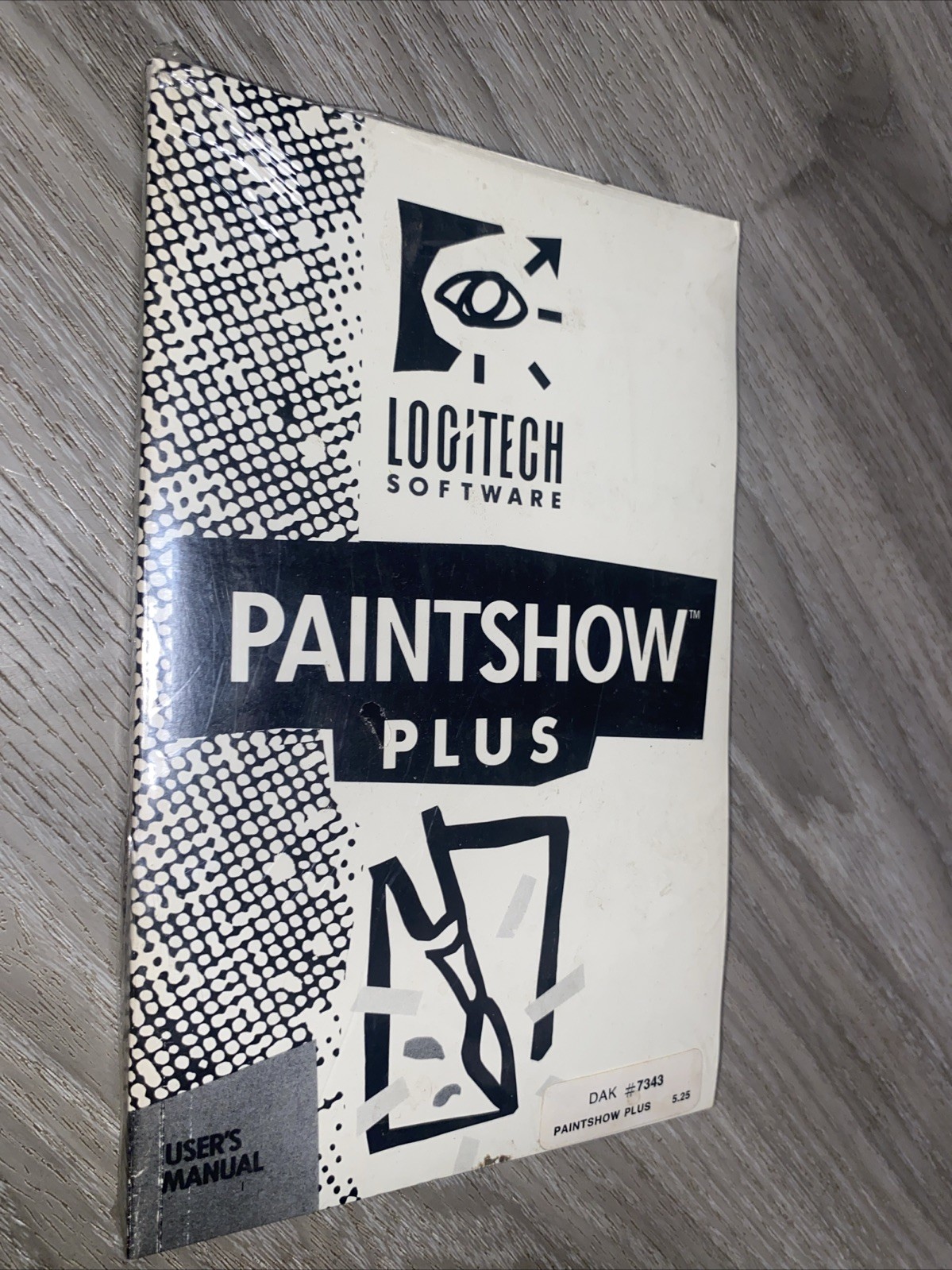 Logitech Software Paintshow Plus 3.5 Media w/ Manual