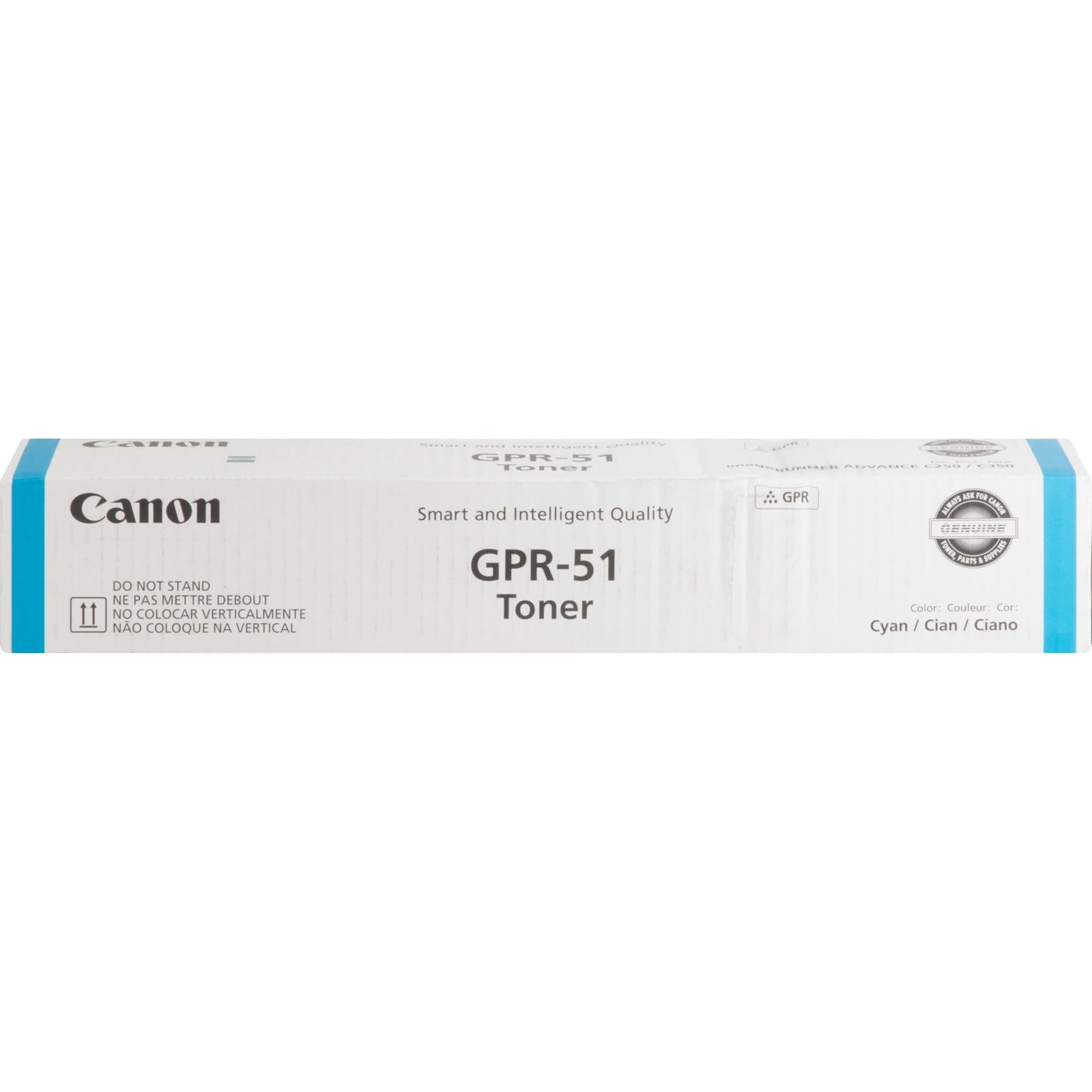 Genuine Canon GPR-51 Cyan Toner, Brand New Sealed Box, We Ship Fast