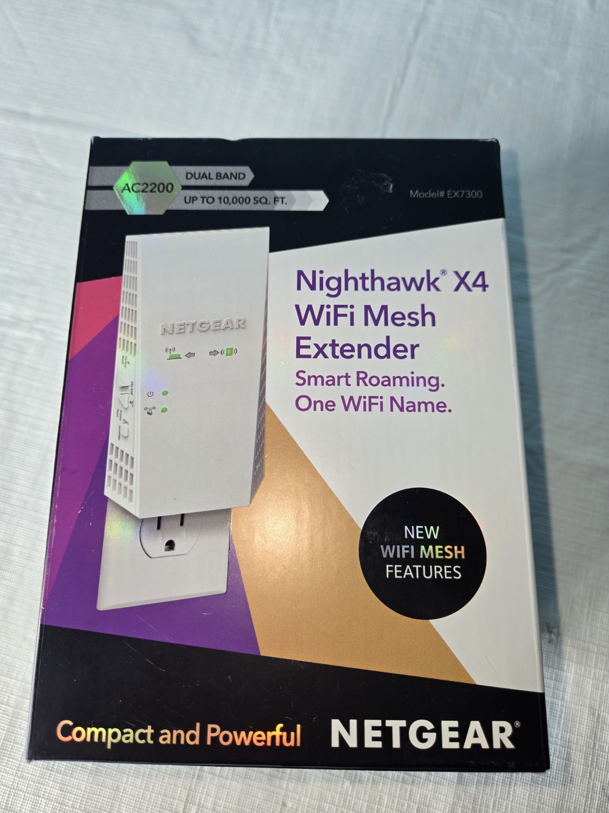 NETGEAR EX7300 Nighthawk X4 AC2200      NO OWNERS MANUAL