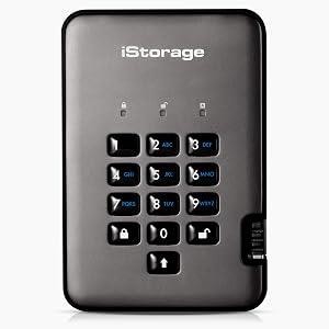 iStorage diskAshur PRO2 SSD 256GB Secure Portable Solid-State Drive