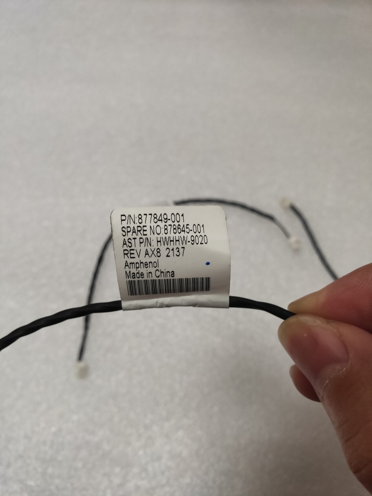 1PCS HPE 877849-001 878645-001 PCI CONTROLLER BATTERY CABLE FOR SMART ARRAY
