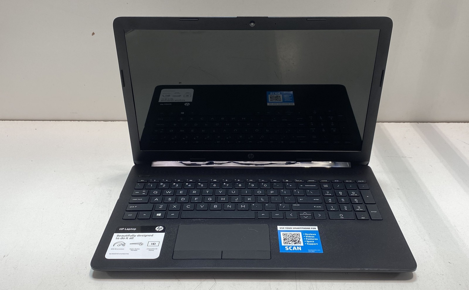 HP 15-db0011dx 15.6" Laptop AMD A6 4GB RAM 1TB HDD For Parts