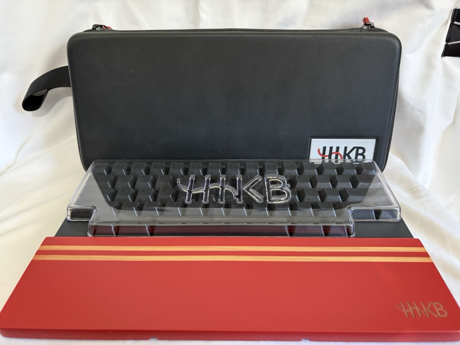 Happy Hacking Professional Classic 45 G Black Keyboard KB401B & Travel Bundle