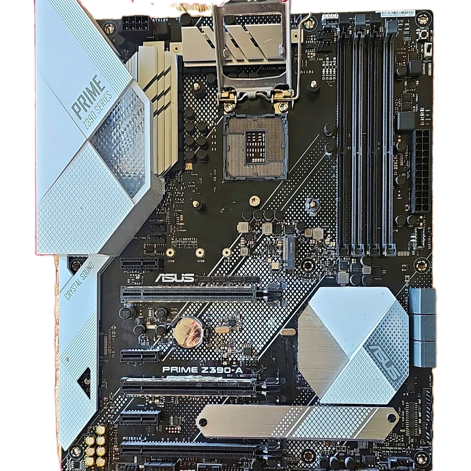 ASUS PRIME Z390-A ATX Intel LGA1151 DDR4 4-Slot Motherboard w/ Audio, HDMI