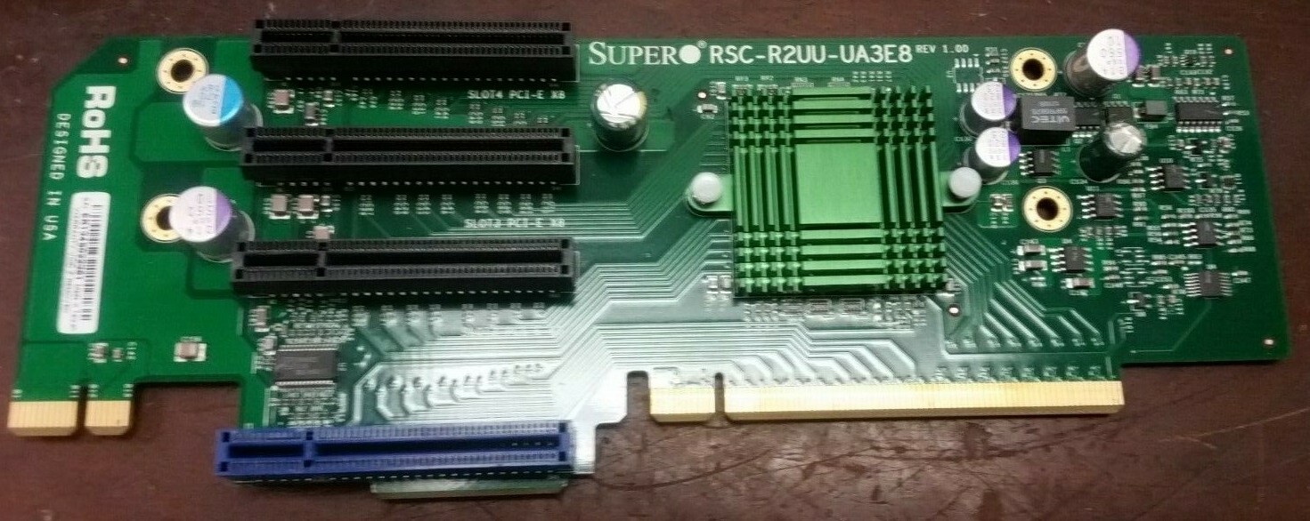 Supermicro RSC-R2UU-UA3E8 2U PCI-E X8 Riser Card