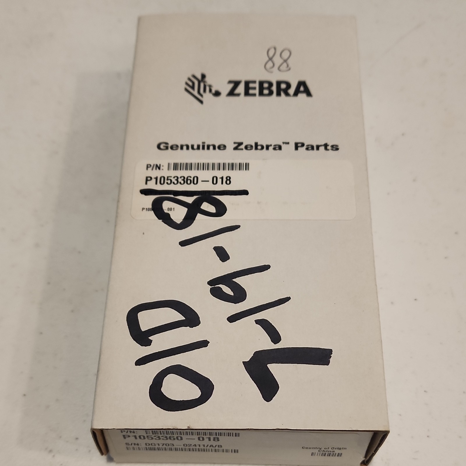 Zebra P1053360-018 Genuine Zebra Parts Printer Part for Zebra Printers
