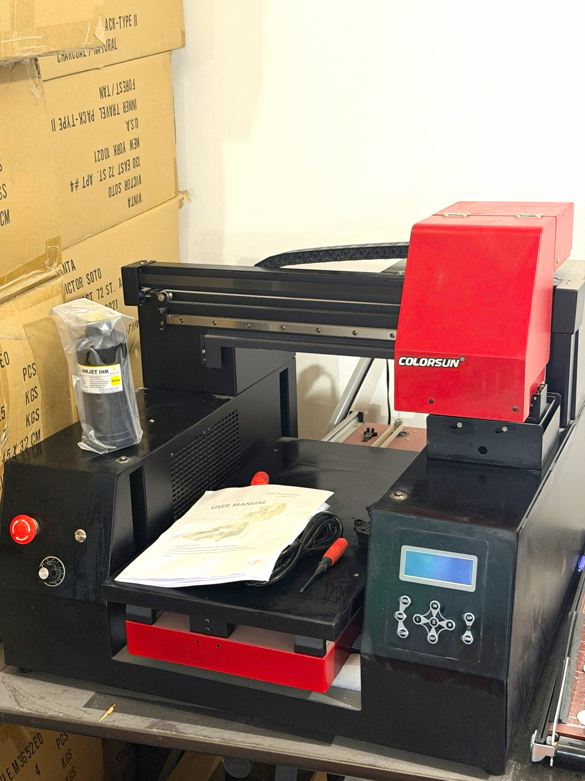 Unused COLORSUN 3060 UV Flatbed Printer – 13×24” – Dual XP600 – $1,599 OBO